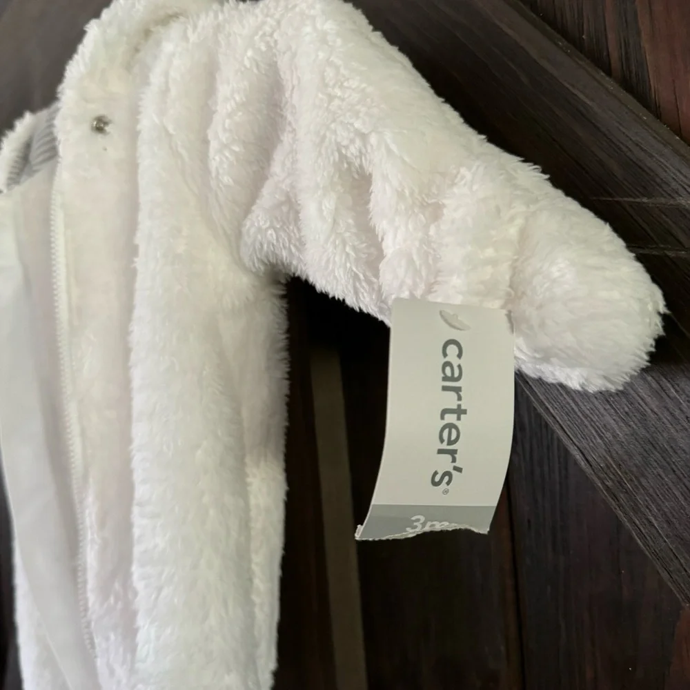 Carters Baby 1Piece Sherpa Outerwear Size 3 months NWT